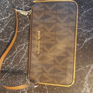 Authentic Michael Kors wristlet